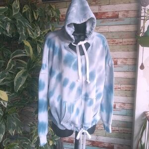 NWT Ocean Drive Tie Dye Hoodie Sweatshirt Sz Sm